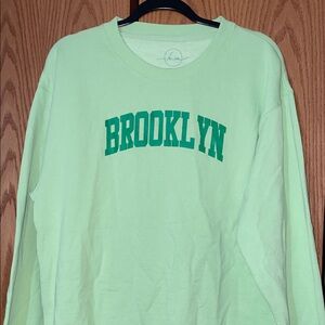 Green 'Brooklyn' Sweatshirt